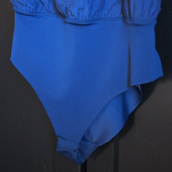 H&M | NWT French Navy Blue Halter Bodysuit - Picture 2 of 7